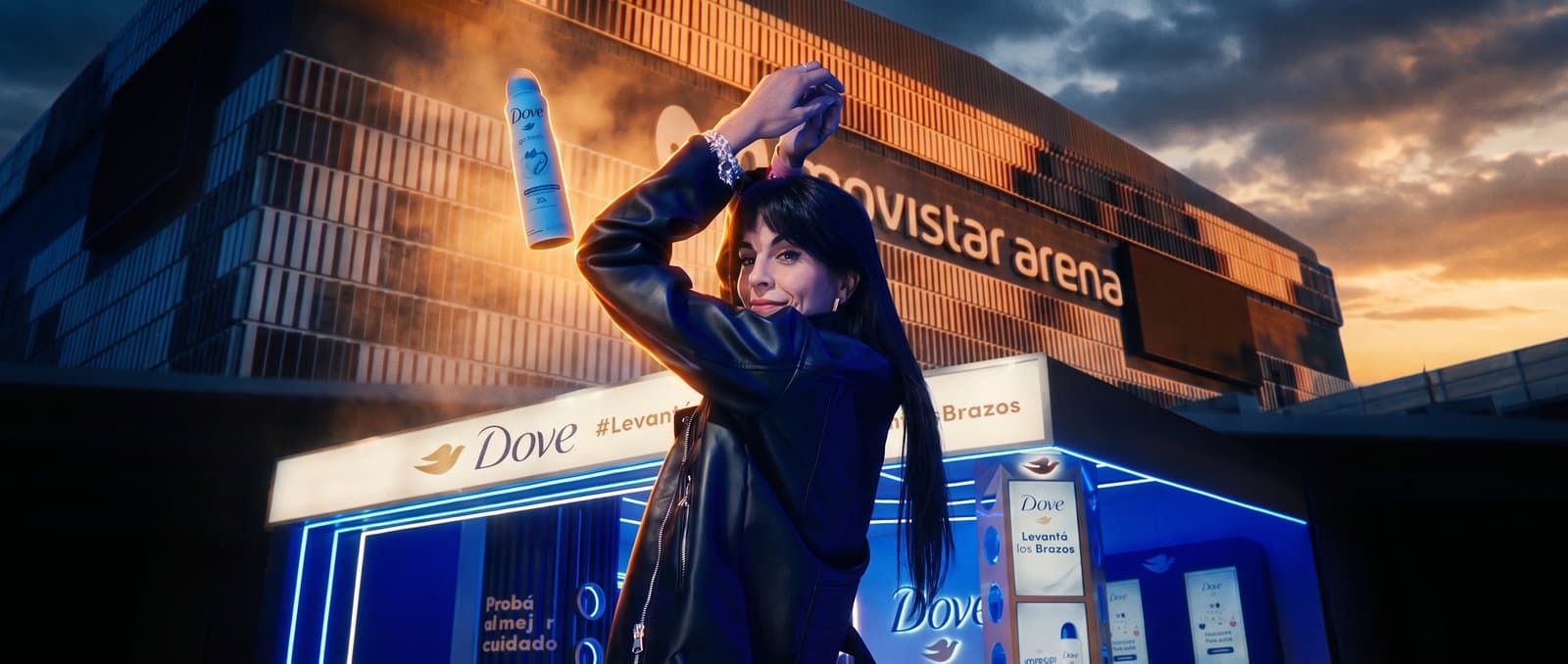 Dove en Movistar Arena